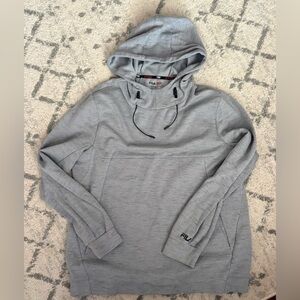 FILA Sport Gray Pullover Hoodie Men’s XL Live In Motion Athletic